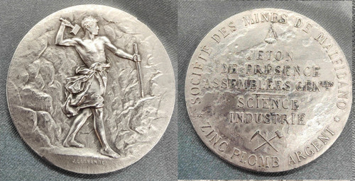 Médaille société des mines - sociÉtÉ,