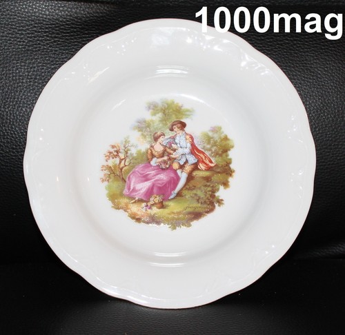 Assiette creuse porcelaine - assiette,