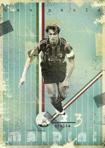 Plaque métal football - ,
