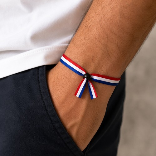 1 bracelet tricolore - 1,