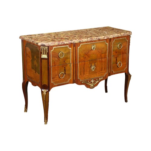Commode néoclassique chêne - commode,
