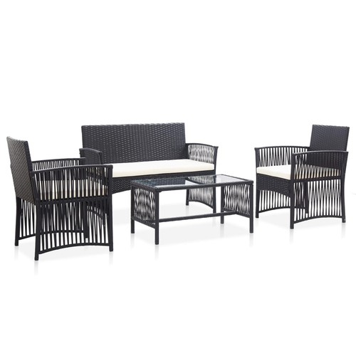 Salon jardin pcs - 4, avec