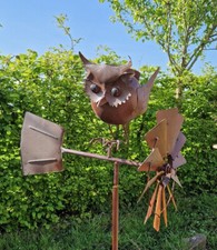 Ventail girouette hibou fiche - hibou,