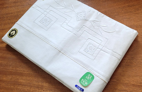 Paire draps vintage années - paire,