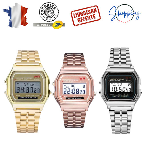 Montre numérique style - montre,