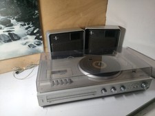 High End Philips Music Centre 1210 Turntable Record Player Radio Speakers