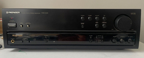 Pioneer vsx 305 - audio, video