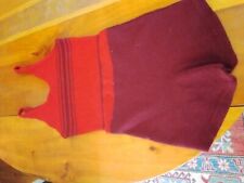 Maillot de bains laine vintage 1930 taille 38 bordeaux