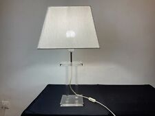 Lampe David Lange ,modèle Cristale en plexiglas  , Année 70s /80 vintage