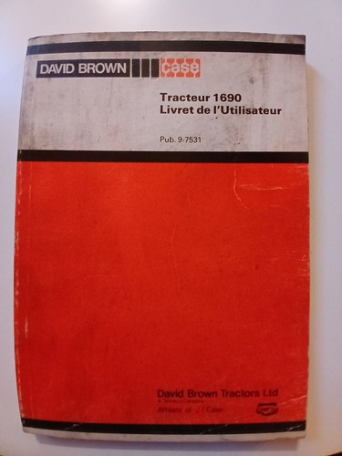 David brown case tracteur 1690 - brown,