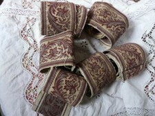 Lot de galons anciens XIXème tapissier décoration