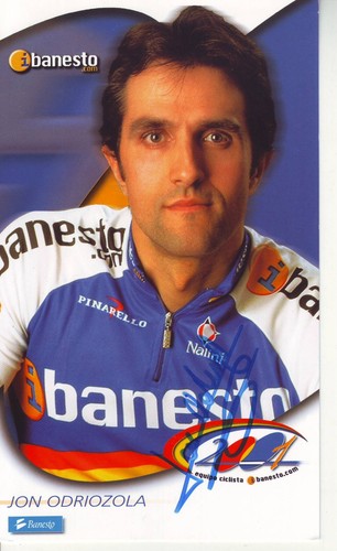 Cyclisme carte cycliste jon - cyclisme,