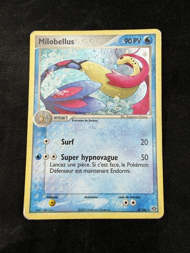 Carte pokemon milobellus 106 - carte, 8/106