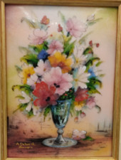 ENAMEL FLOWERS  Email tableau