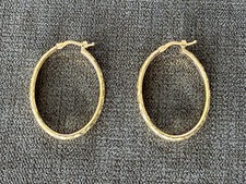Boucles oreilles or - d'oreilles, en