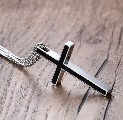 Collier croix pendentif