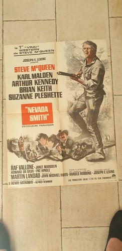 Ancienne affiche steve mcqueen - steve,