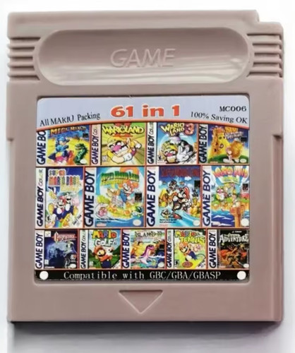 Cartouche jeux gameboy gbc - 61,