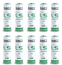 10 x Saft Pile Lithium LS 14500 - AA - 3.6V - Lot de 10