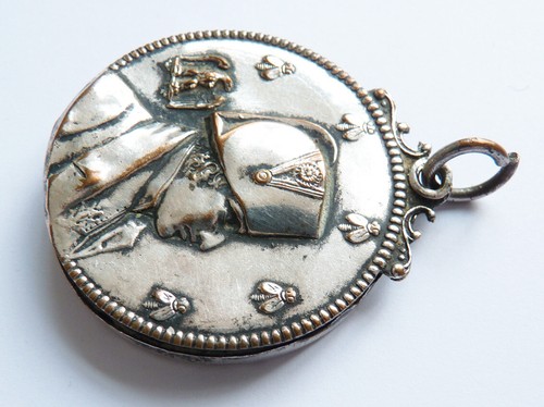 Miroir pendentif art - pendentif, nouveau