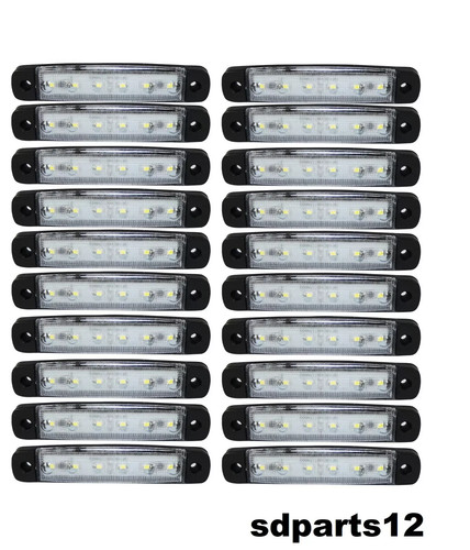 24v blanc led - blanc, 6