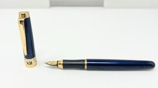 Stylo Plume Vintage Laque Bleu