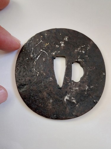 Tsuba japonaise ancienne - tsuba,