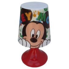 Lumière Lampe Mickey Souris Disney Mickey Table de Chevet À Batterie Lot Cadeau