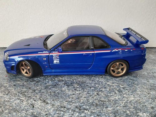 Autoart nissan gtr r34 - 1/18,