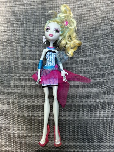 Monster high doll lagoona - lagoona, blue
