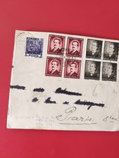 Enveloppe philatélie timbres