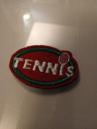 Ecusson tennis vintage ancien - tennis,