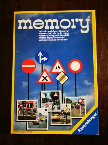 Vintage 1980 jeu - memory, code