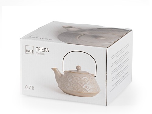 Théière avec couvercle - théière,