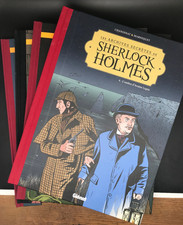 MARNIQUET - ARCHIVES SECRETES DE SHERLOCK HOLMES - COMPLET - 4 TOMES - EO ( TBE)