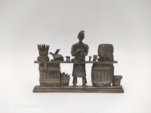 Figurine vogel rein zinn - figurine,