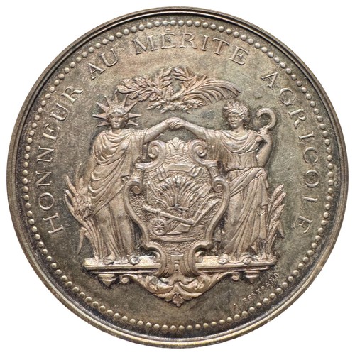 Médaille argent mérite - médaille,