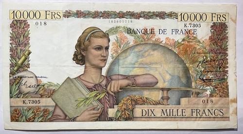 10000 francs génie - génie, français