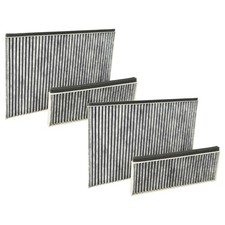 4x filtre à charbon actif