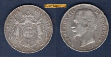 5 Francs Napoléon III tete