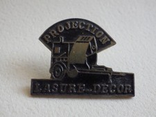 Pin's vintage Collector épinglette publicitaire projection lasure décor Lot D020