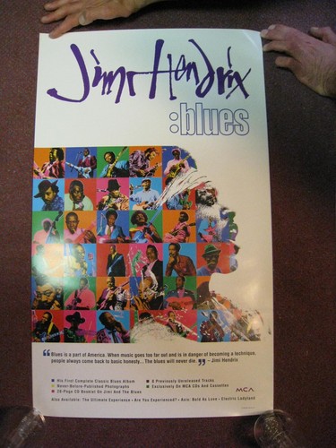 Affiche jimi hendrix blues - affiche,