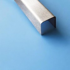 cornière ou U en inox finition miroir ou satinée  sur mesure pour bricolage 