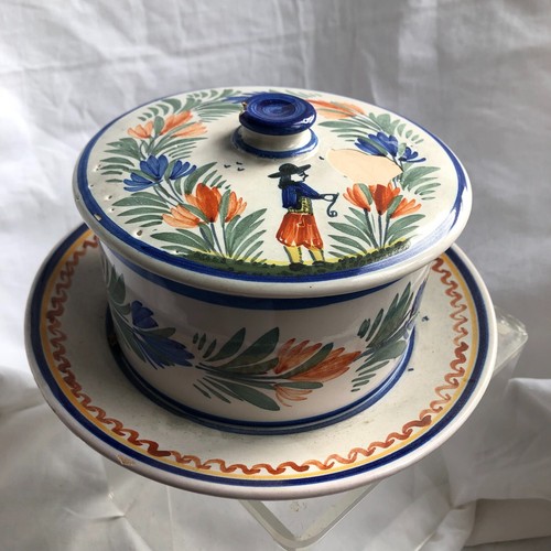 Beurrier faience quimper - , de