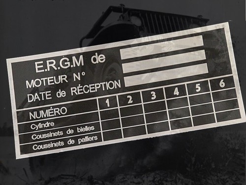Plaque plaquette label alu - plaquette,