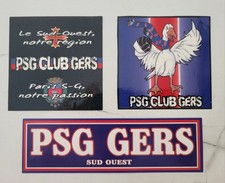 Autocollants psg club gers - club,