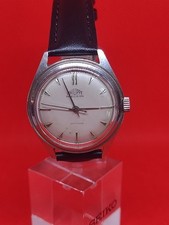 Belle montre homme PHILIPPE PRECISION mécanique Acier vintage fonctionne 