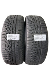 2 PNEUS D'OCCASION 205/60 R 16 92H HANKOOK HIVER M+S 4,5 MM DOT 3618 CAOUTCHO...