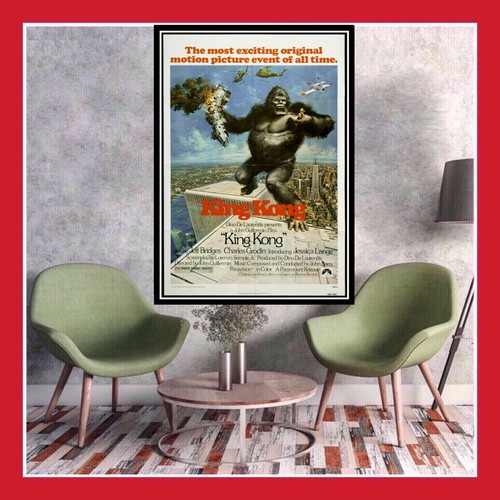 Repro rare toile coton affiche - rare,
