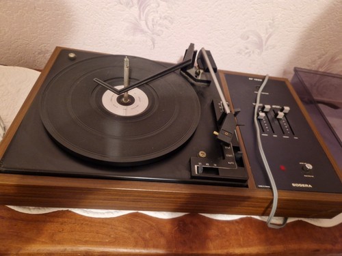 Platine tourne disque - disque, vintage
